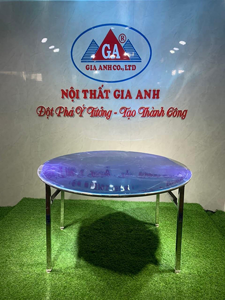 Bàn tròn inox - Gia Công Inox Gia Anh Hải Dương - Công Ty TNHH Gia Anh Hải Dương